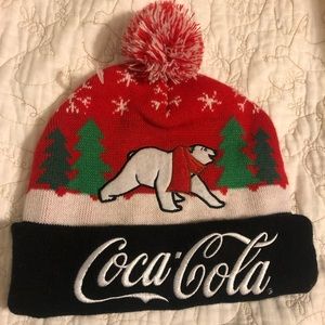 New Coca Cola the holidays beanie hat